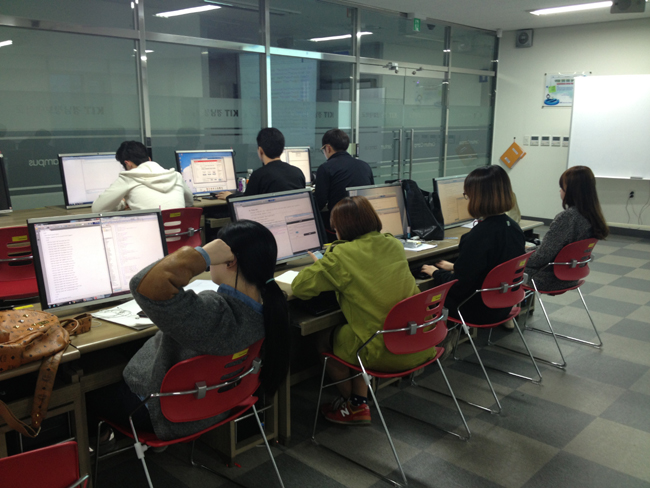 경남정보대학교 모바일콘텐츠계열 하이브리드 앱 강의
